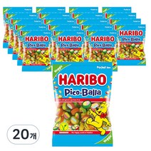 하리보 피코발라 젤리, 100g, 20개