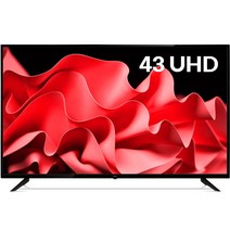 와사비망고 4K UHD DLED HDR TV, ZEN U430 UHDTV MAX HDR, 108cm, 스탠드형, 자가설치