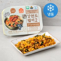 홈스랑 유기가공식품 인증 더덕비빔밥 (냉동), 215g, 2개