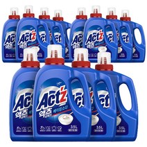 액츠 퍼펙트 베이킹소다 액상세제 본품, 3.5L, 12개