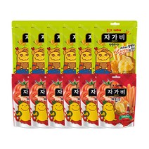 자가비 스낵 45g x 6p + 자가비 케첩맛 스낵 45g x 6p, 1세트