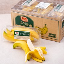 Dole 유기농인증 바나나 3~4개입, 6팩