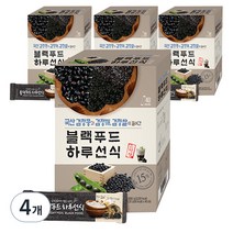 엄마사랑 스틱형 블랙푸드 하루선식 가루, 4개, 800g