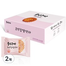 꿀이구마 호박 찹쌀 약과, 600g, 2개