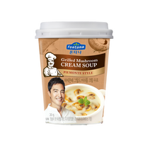 TORIMALL FonTaNa PieMonte 그릴드 머쉬룸 크림 수프 컵수프, 20g, 1개