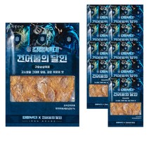 강철부대 건어물의 달인 구운순살쥐포, 36g, 10개