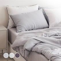 라뽐므 노르빅 차렵이불+매트커버+베개커버 세트