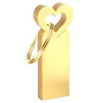뮤스트 하트 USB 메모리 2.0 골드, 128GB
