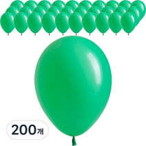 셈퍼텍스 스탠다드 풍선 30cm, 그린, 200개