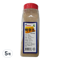 한울식품 백후추, 400g, 5개