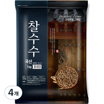 오리지널그레인 찰수수, 1kg, 4개