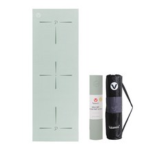 밸런시스 NEW NR1 센터라인 요가매트 + 가방, 멜론그린, 1세트