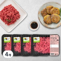 곰곰 호주산 소고기 앞다리살 다짐육 (냉장), 300g, 4개