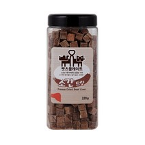 펫츠플레이트 강아지&고양이 동결건조 간식, 소간트릿, 1개