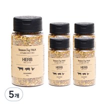 시즈닝톡 허브 시즈닝, 80g, 5개