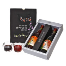 복분자.오미자진액 선물세트(복분자진액740ml 오미자진액740ml), 740ml, 2개