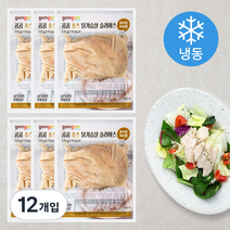 곰곰 소스 닭가슴살 슬라이스 화이트 머쉬룸 (냉동), 120g, 12개입