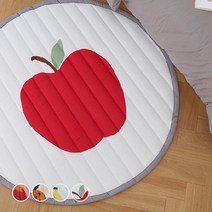 울트라 파인화이바 잇애플 원형러그
