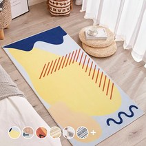 리틀래빗 인테리어 사각 러그 침실매트