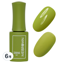 메이브라운 컬러 젤 6ml, M59 푸른숲, 6개