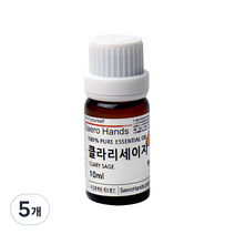 새로핸즈 클라리세이지 에센셜오일, 10ml, 5개