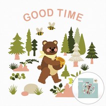 아트조이 물감 2배 DIY 명화그리기 30 x 30 cm, Good Time