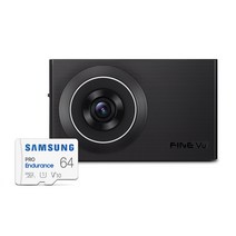파인뷰 전후방QHD 2채널 블랙박스 X5000 + 출장장착쿠폰 + GPS안테나, 64GB, FINEVU X5000