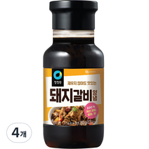 대상 돼지 갈비 양념, 280g, 4개