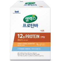 셀렉스 프로틴바 너츠, 1000g, 1개