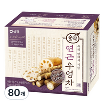 순작 연근우엉차, 0.8g, 80개