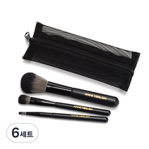 아넷브러쉬 이지 GO 미니브러쉬 3종 세트, 6세트