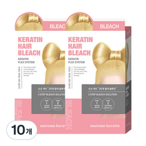 모레모 케라틴 헤어 블리치 탈색제 80g, 10개