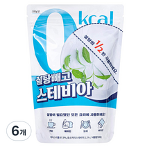 설탕빼고 스테비아, 6개, 500g