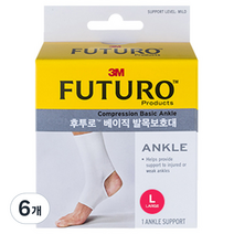 3M 후투로 베이직 발목보호대 L, 6개