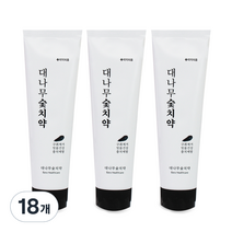 닥터이엘 대나무 숯치약, 18개, 120g