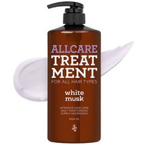 아유아유 올케어 대용량 트리트먼트 화이트머스크향, 1개, 1004ml