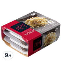 The미식 현미쌀밥, 180g, 9개