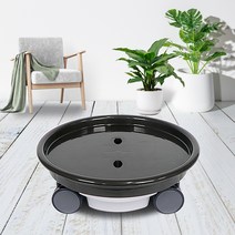 화분월드 원형 이동식 화분 받침대 모던 베이직, 9호