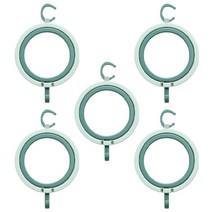씨로이 구김제로 잡화걸이 5p, 그린, 1세트