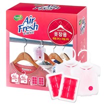 홈즈 에어후레쉬 옷장용 소취제 후로랄향 2p + 리필 2p, 1개