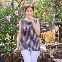 여성용 풍기인견 블라우스 나시