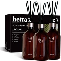 헤트라스 프리미엄 대용량 디퓨저 500ml 3개 선물세트, 플라워 샵, 1500ml, 1세트