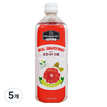 파낙스 로쏘 189 자몽 음료베이스, 1L, 5개