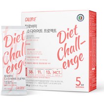 칼로바이 5.0 다이어트 프로젝트 단백질 식사대용 쉐이크, 40g, 15개