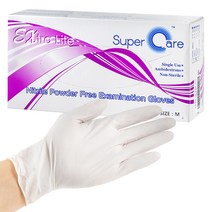 슈퍼케어 니트릴장갑 M, 200개입, 1개