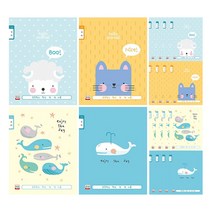 영아트 초등노트 국어 10칸, 랜덤 발송, 20개입