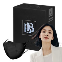 비앙브리제 프리미엄 방역용 마스크 중형 KF94, 모던 블랙, 1개, 25개입