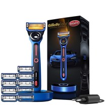 질레트 랩스 히티드레이저 부가티에디션 XL키트 면도기 1입 + 면도날 9입 + 무선충전기 1개 + 스마트플러그 1개 + 클리너 1개, 1세트