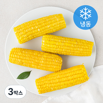 아침 노랑 옥수수 (냉동), 2kg, 3박스