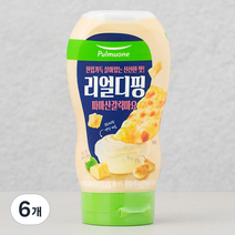 풀무원 리얼디핑 파마산갈릭마요, 310g, 6개